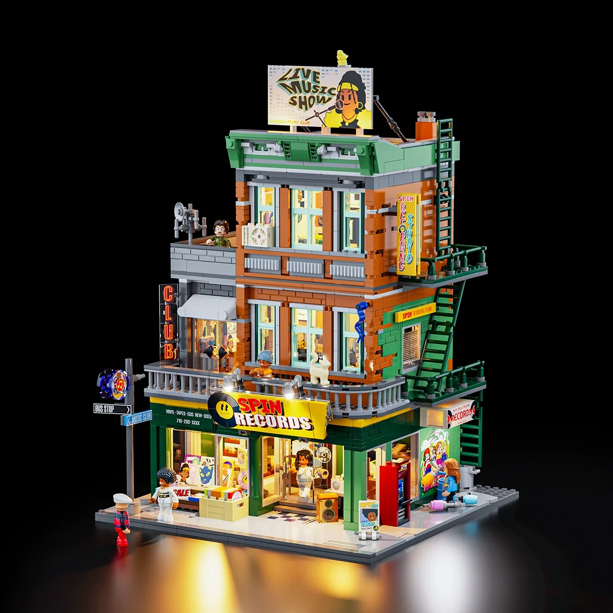 FunWhole F9058 Plattenladen Record Store